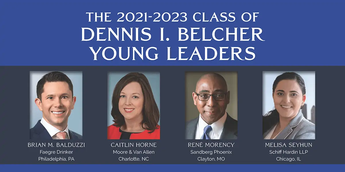 Announcing the 2021-2023 Class of Dennis I. Belcher Young Leaders