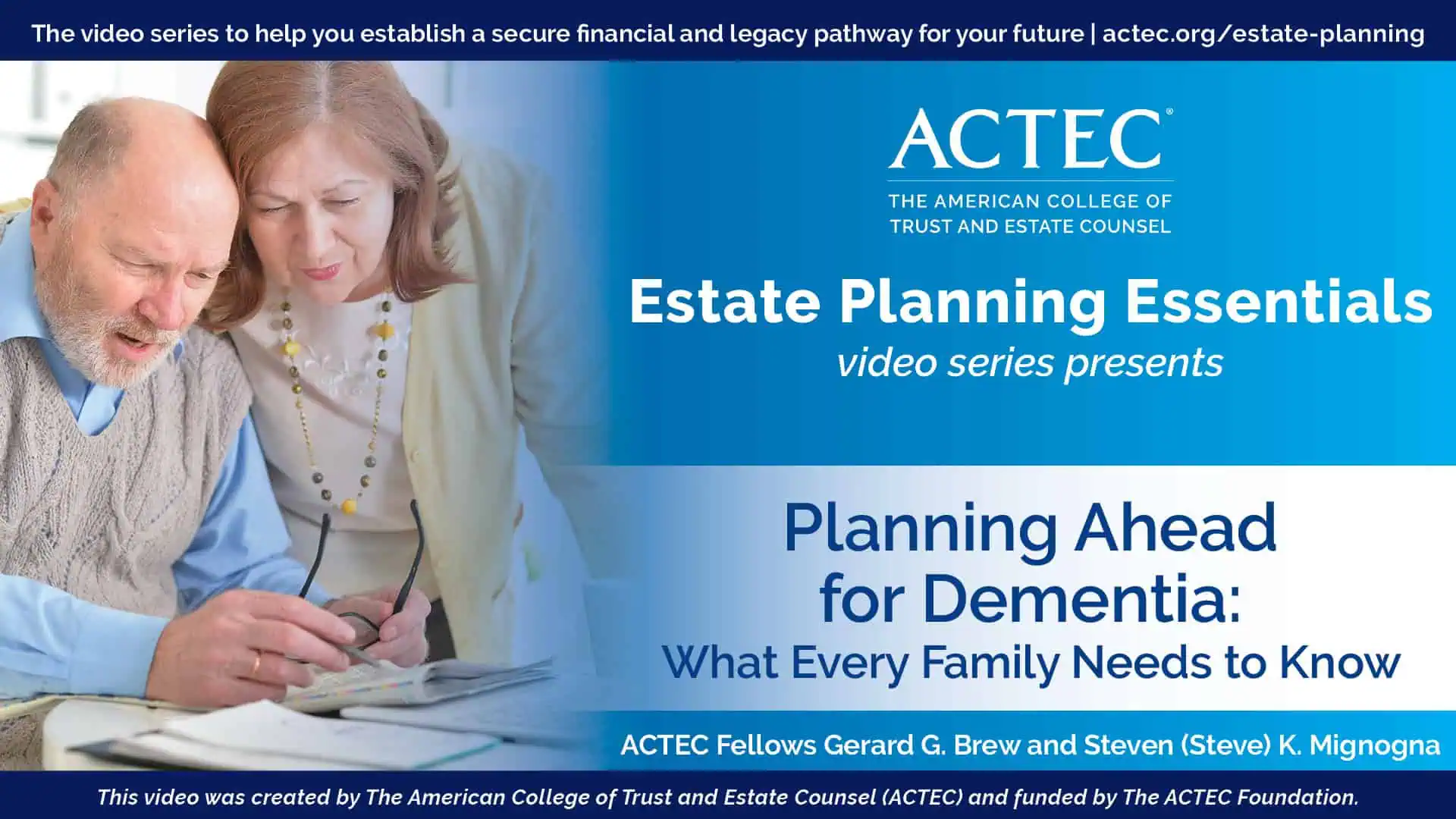 Planning Ahead for Dementia: What Every Family Needs to Know Planning Ahead for Dementia: What Every Family Needs to Know