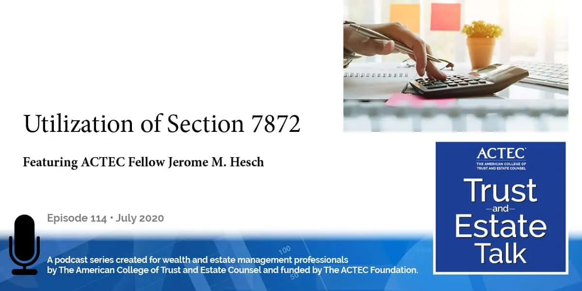 Utilization of Section 7872 | Intrafamily Loans | Split-dollar Loans