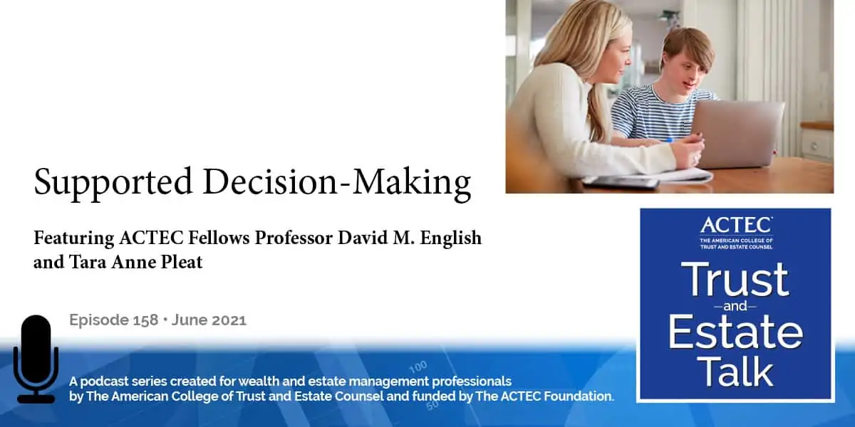 Supported Decision-Making