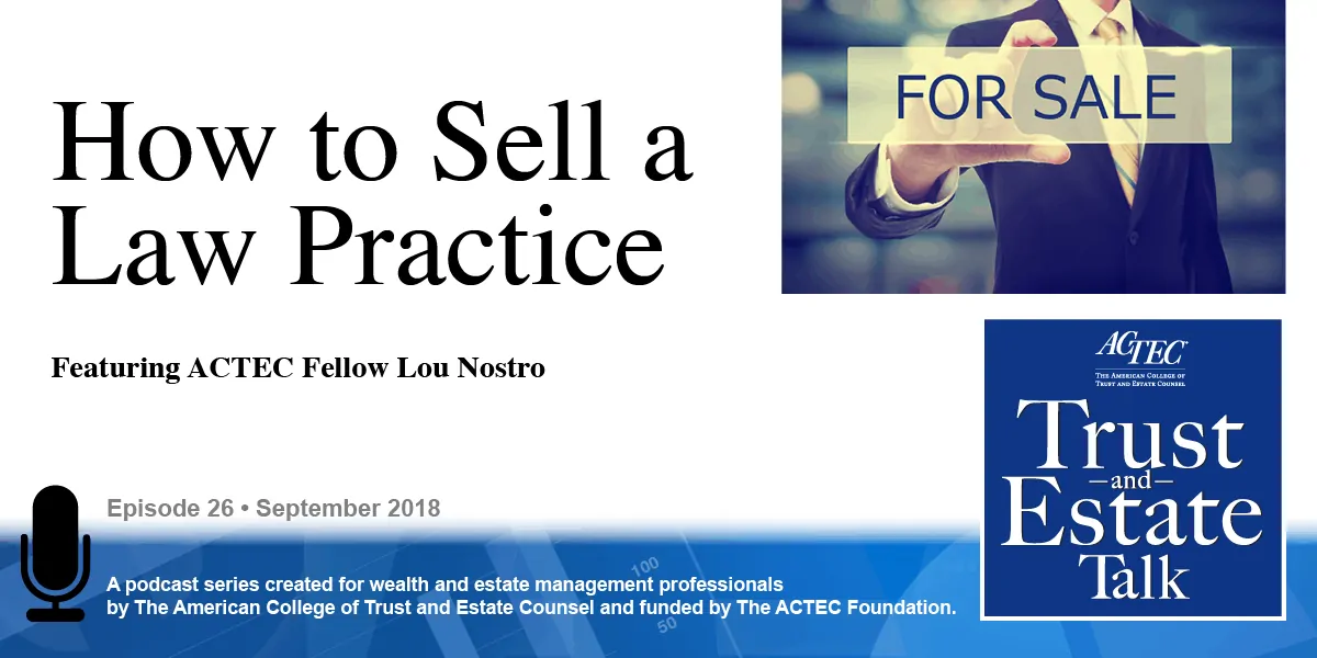 How to Sell a Law Practice How to Sell a Law Practice
