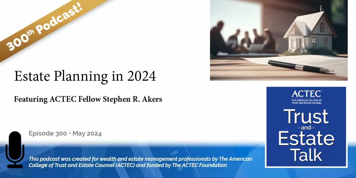 Estate Planning in 2024