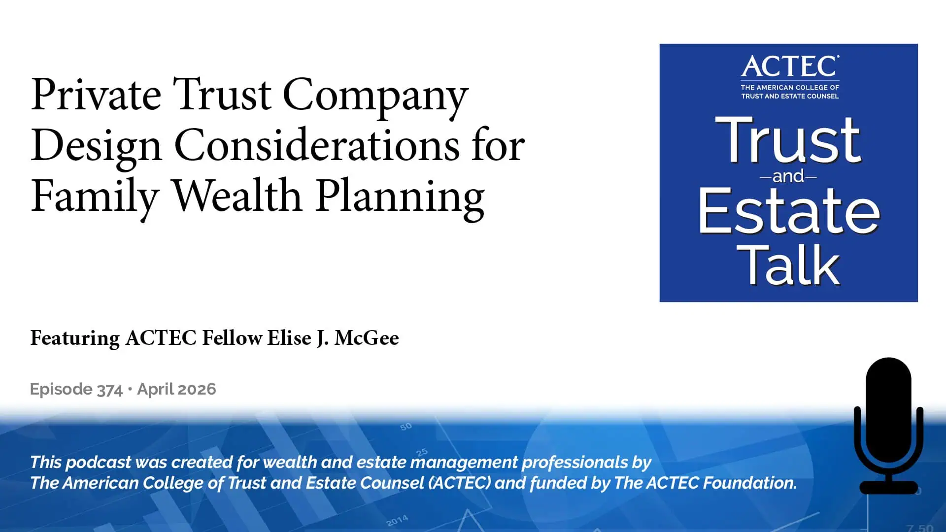 Private Trust Company Design Considerations for Family Wealth Planning Private Trust Company Design Considerations for Family Wealth Planning
